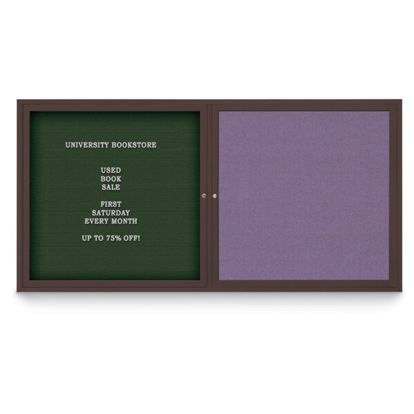 Corkboard, Cork/Black, 72"x36"